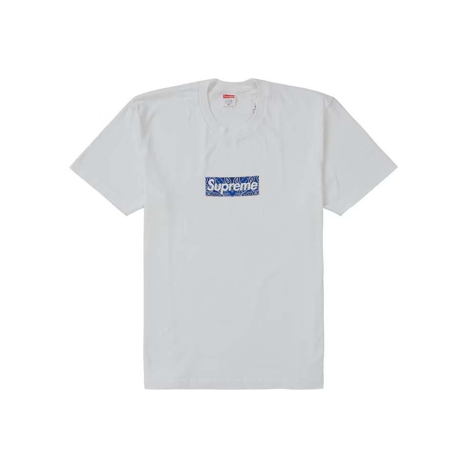 Supreme Bandana Box Logo Magliette Bianche | IT388SO