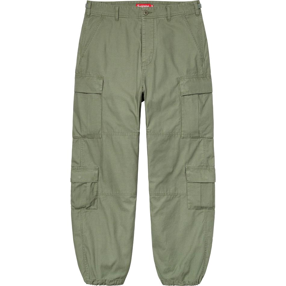 Supreme Cargo Pant Pantaloni Verde Oliva | IT194MA