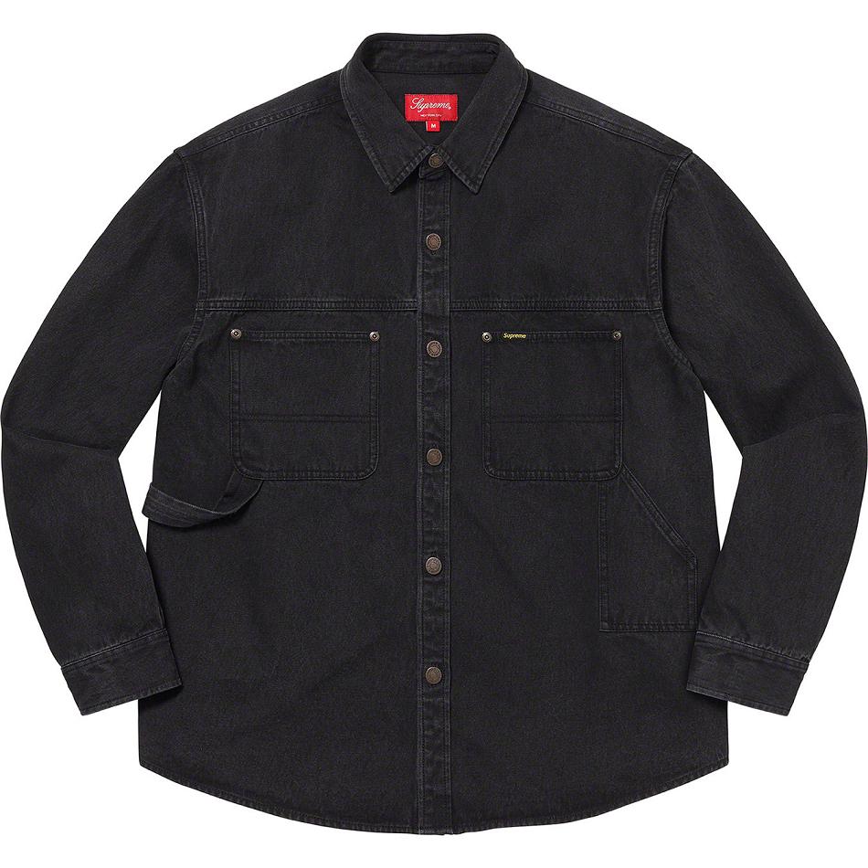 Supreme Denim Painter Camicie Nere | IT201UT