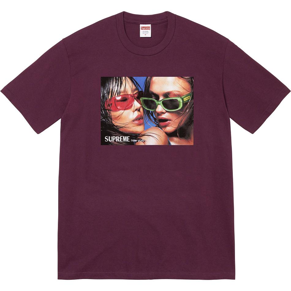 Supreme Eyewear Tee Magliette Bordeaux | IT363DN