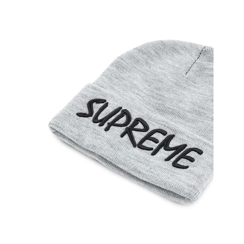 Supreme FTP knitted Beanie Cappelli Grigie | IT481QZ