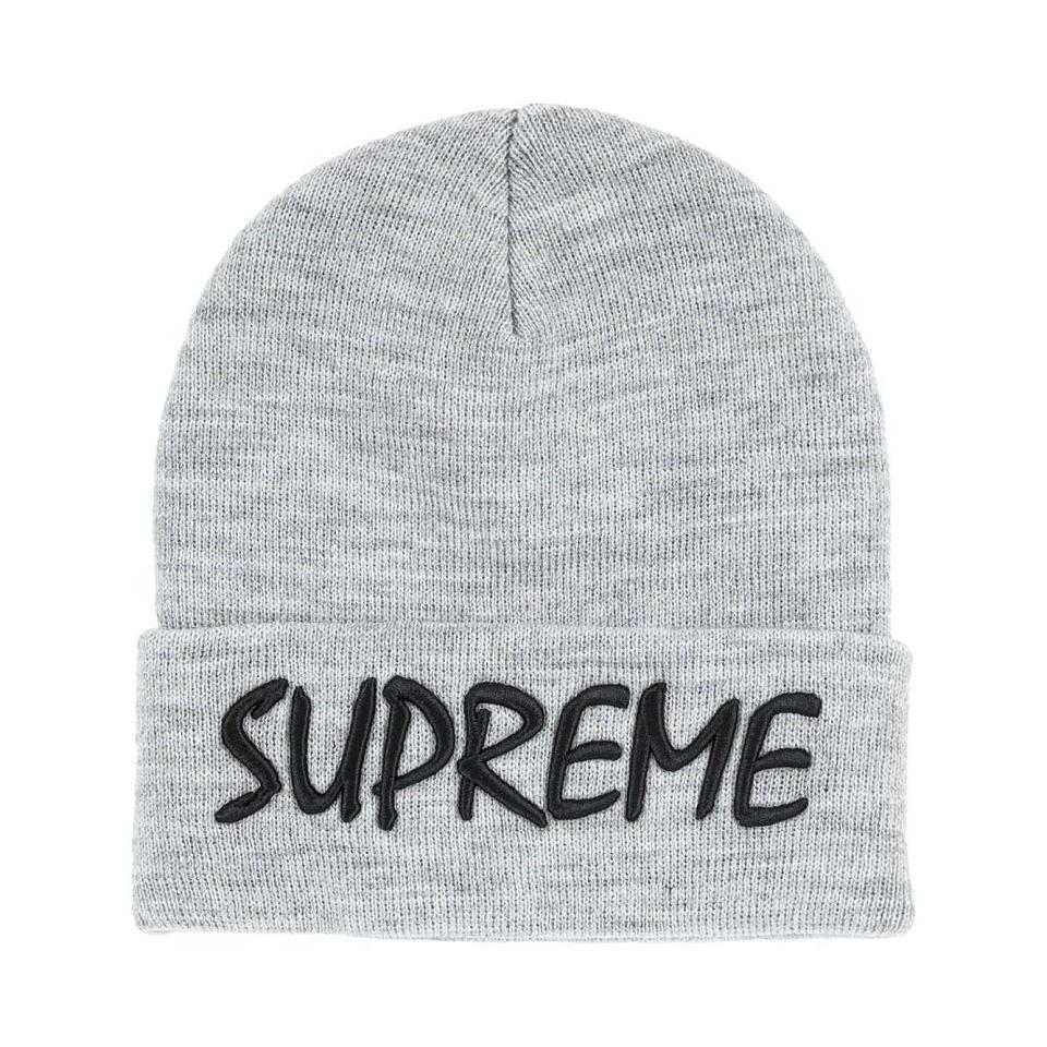 Supreme FTP knitted Beanie Cappelli Grigie | IT481QZ