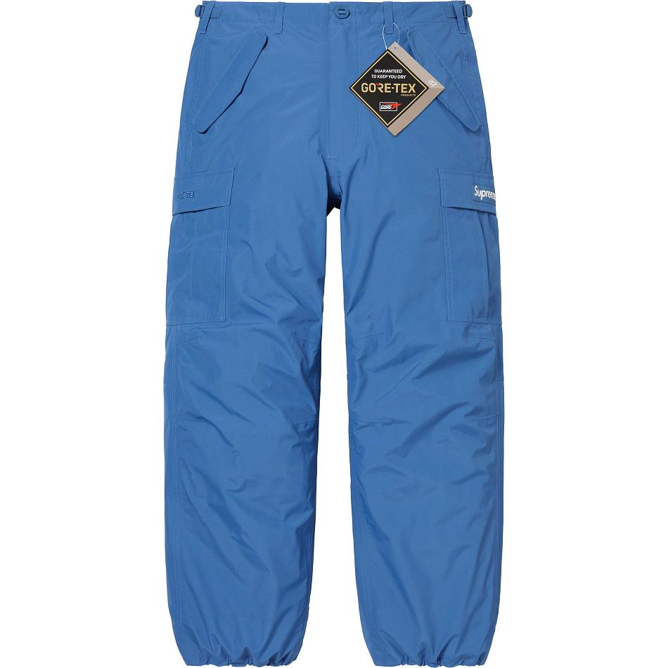 Supreme GORE-TEX PACLITE® Cargo Pant Pantaloni Blu | IT180SO