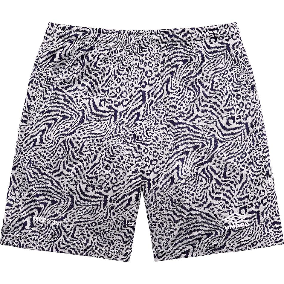 Supreme Jacquard Animal Print Soccer Pantaloncini Blu Marino | IT231AP