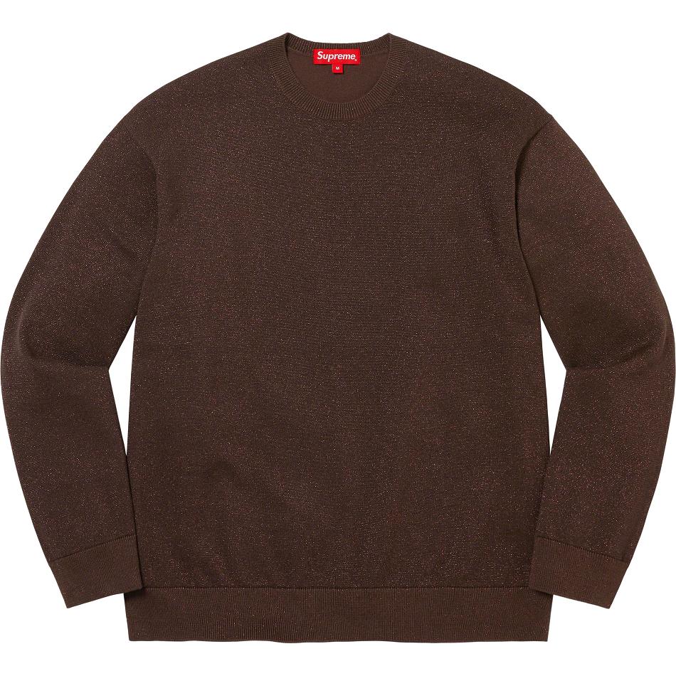 Supreme Metallic L/S Top Maglioni Marroni | IT259DN