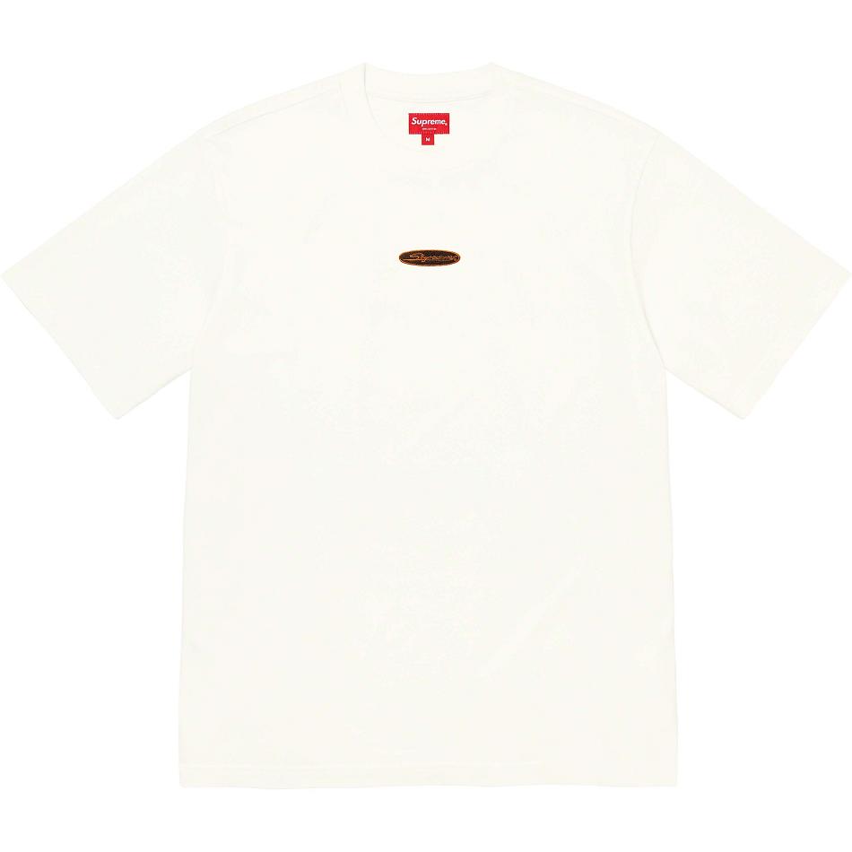 Supreme Oval Logo S/S Top Maglioni Bianche | IT252YU