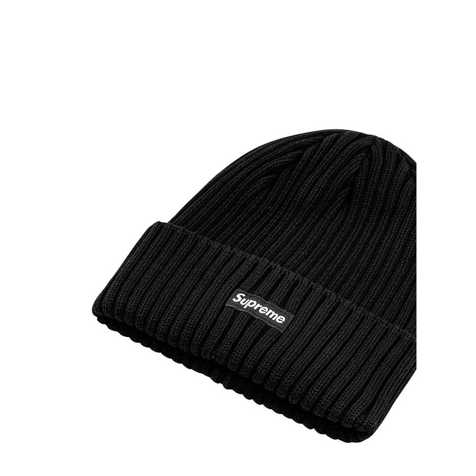 Supreme Overdyed Logo Beanie Cappelli Nere | IT483EX