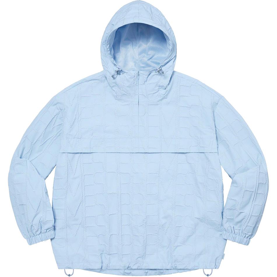 Supreme Repeat Stitch Anorak Giacca Blu | IT150IS