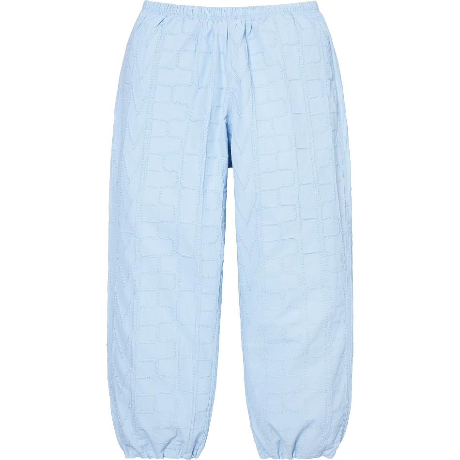 Supreme Repeat Stitch Pista Pant Pantaloni Blu | IT192BC