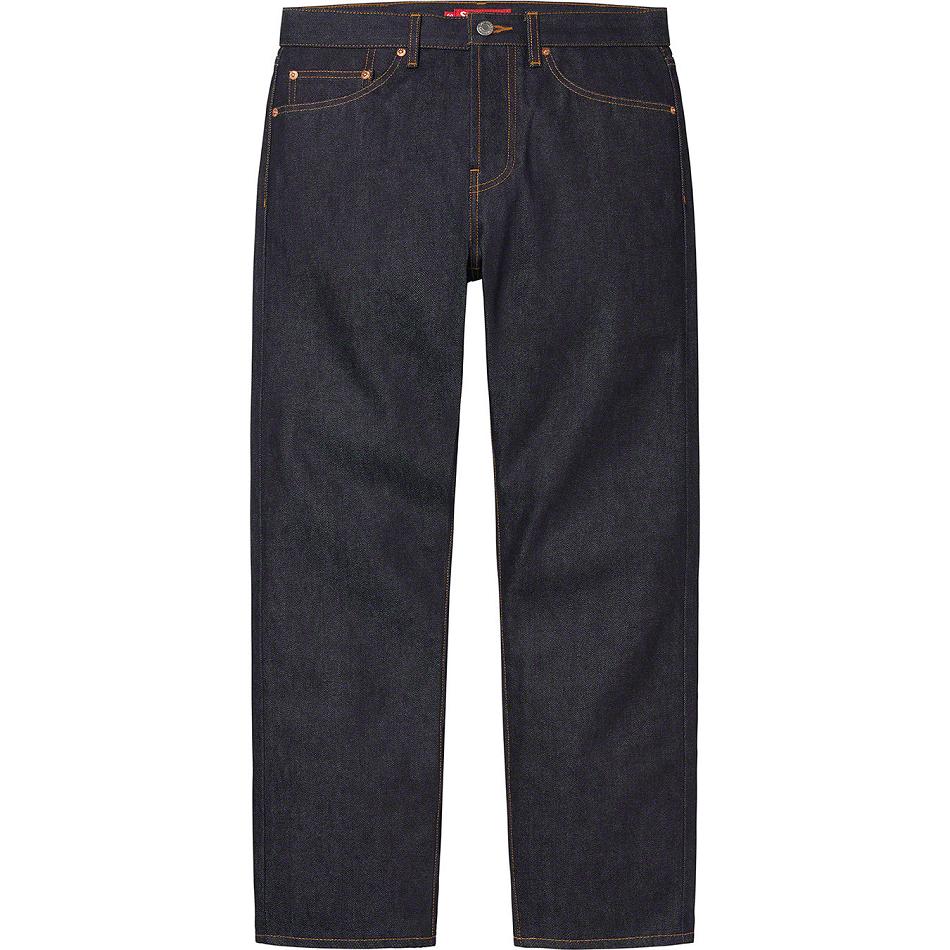 Supreme Rigid Slim Jean Pantaloni Nere | IT155DN