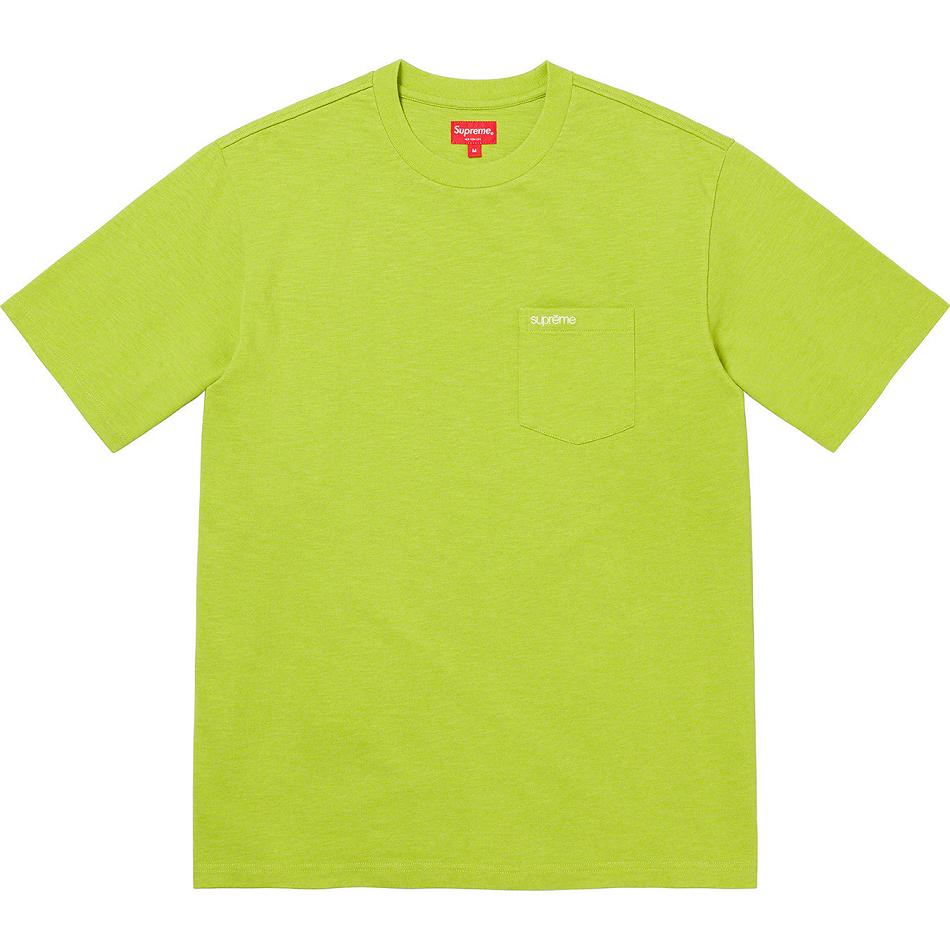 Supreme S/S Pocket Tee Maglioni Verdi | IT270BC