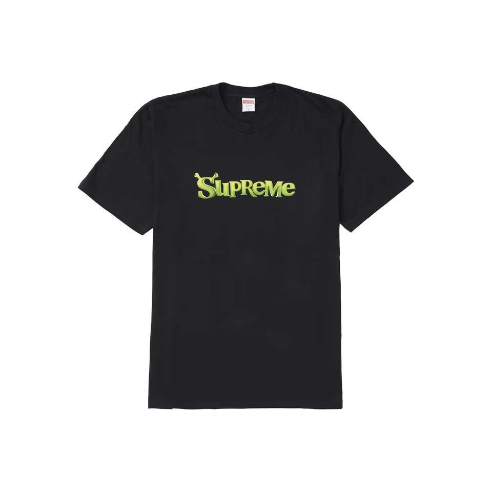 Supreme Shrek Magliette Nere | IT395LH