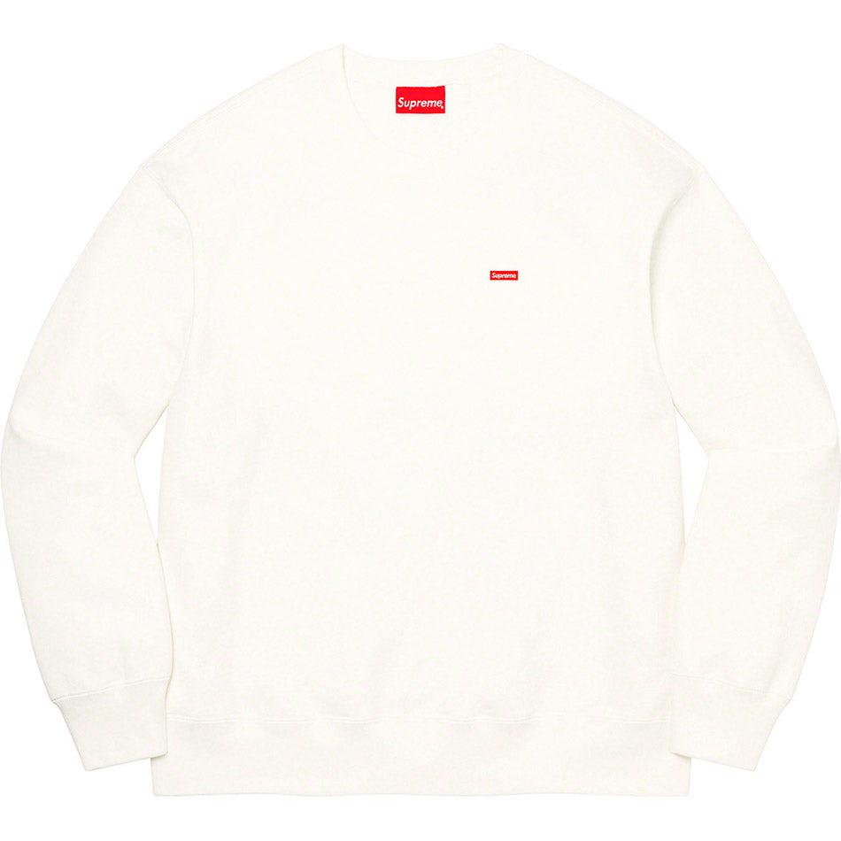 Supreme Small Box Crewneck Felpe Bianche | IT308PQ