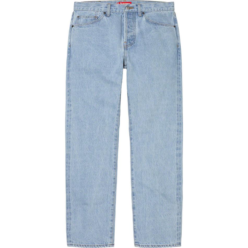 Supreme Stone Washed Slim Jean Pantaloni Blu | IT156FM