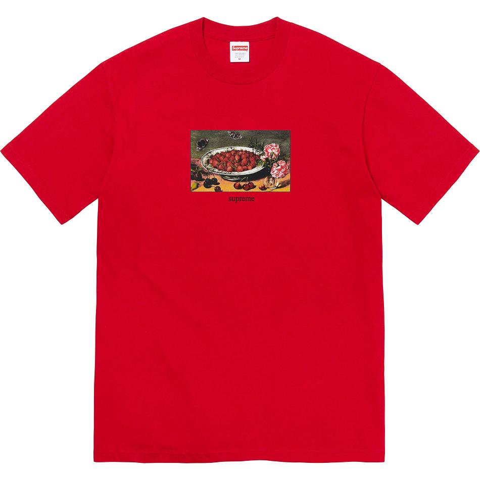 Supreme Strawberries Tee Magliette Rosse | IT339GL