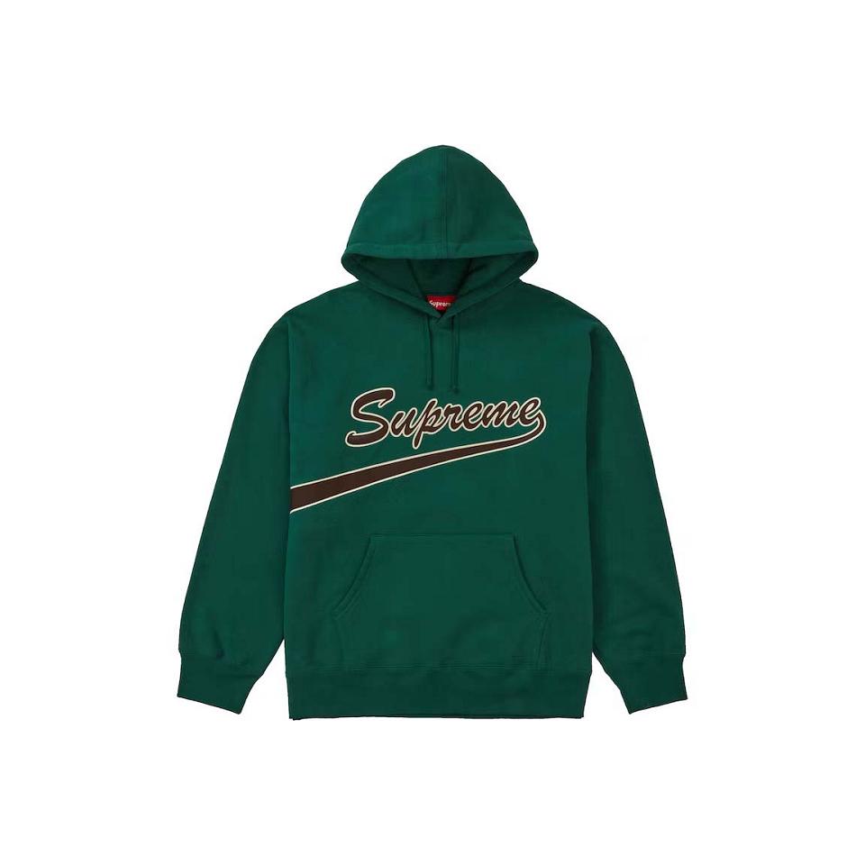 Supreme Tail Con Cappuccio Felpe Verdi | IT334PQ