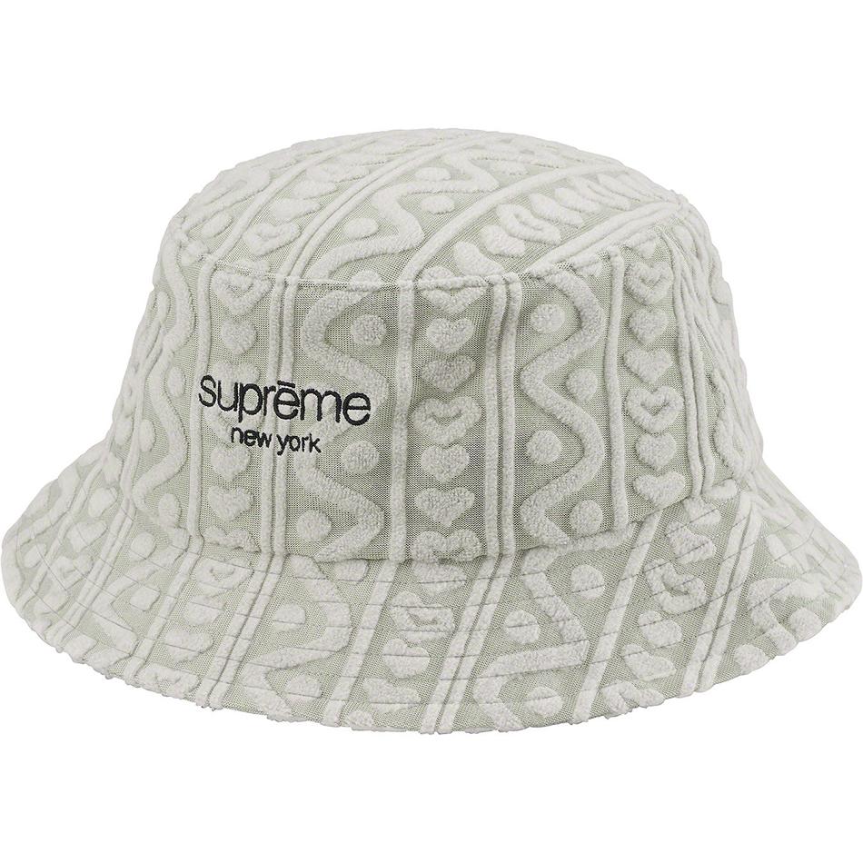 Supreme Terry Pattern Crusher Cappelli Grigie | IT451VD