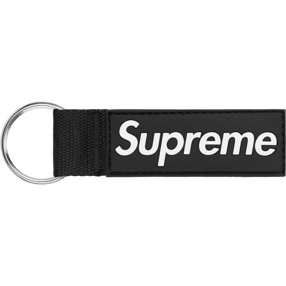 Supreme Webbing Keychain Accessori Nere | IT409UT