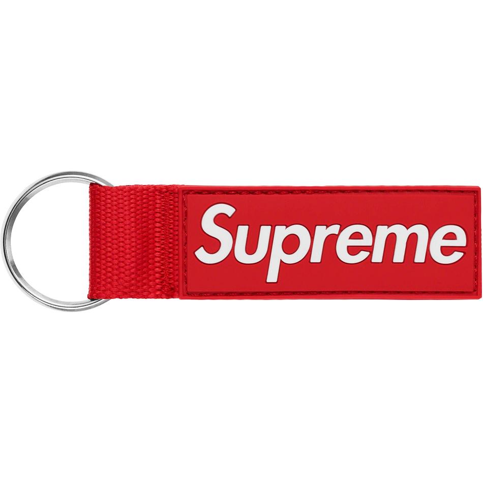 Supreme Webbing Keychain Accessori Rosse | IT408YU