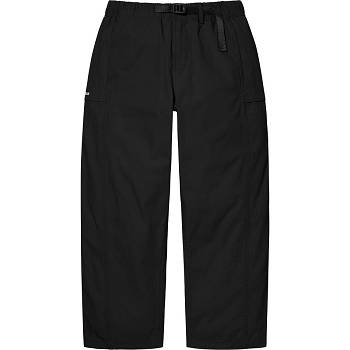 Supreme Belted Trail Pant Pantaloni Nere | IT176IS