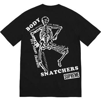 Supreme Body Snatchers Tee Magliette Nere | IT350MA