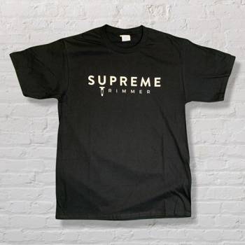 Supreme Cotone Magliette Nere | IT389DN