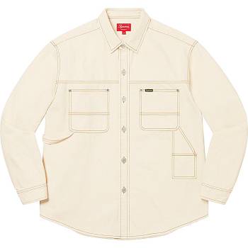 Supreme Denim Painter Camicie Beige | IT202IS