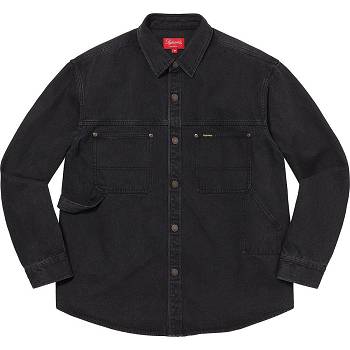 Supreme Denim Painter Camicie Nere | IT201UT