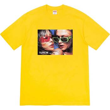 Supreme Eyewear Tee Magliette Gialle | IT367JJ