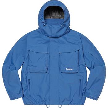 Supreme GORE-TEX PACLITE® Leggere Shell Giacca Blu | IT143QZ