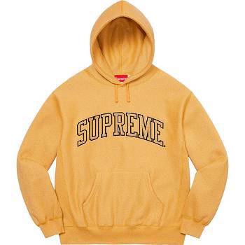 Supreme Glitter Arc Con Cappuccio Felpe Oro | IT294CE