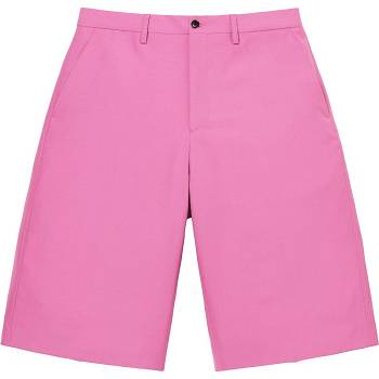 Supreme Lana Vergine Trouser Pantaloncini Rosa | IT238KI