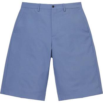 Supreme Lana Vergine Trouser Pantaloncini Blu Marino | IT239LH