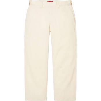 Supreme Lavoro Pant Pantaloni Bianche | IT169QZ