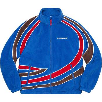 Supreme Racing Fleece Giacca Blu | IT148YU