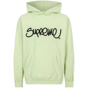 Supreme Raised Handstyle Felpa Con Cappuccio Yello | IT121TV