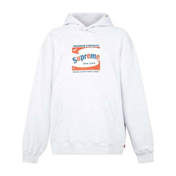 Supreme Shine Logo Print Felpa Con Cappuccio Bianche | IT123UT