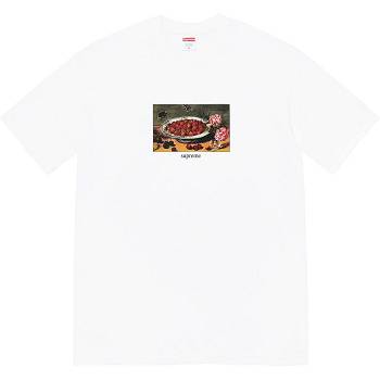 Supreme Strawberries Tee Magliette Bianche | IT341JJ