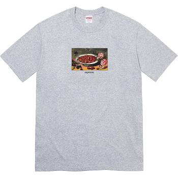 Supreme Strawberries Tee Magliette Grigie | IT342KI