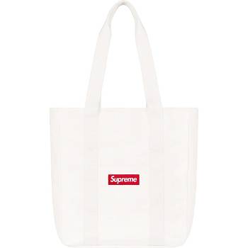 Supreme Tela Tote Borse Bianche | IT423XF