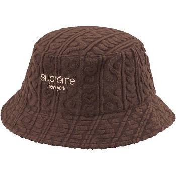 Supreme Terry Pattern Crusher Cappelli Marroni | IT448ZG