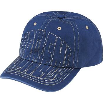 Supreme Visor Stitch 6-Panel Cappelli Blu Marino | IT465AP